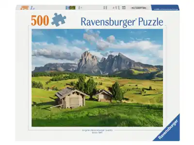 Endast denna vecka | Ravensburger Stefan Hefele - Dolomitenidyll of Siusi (500)