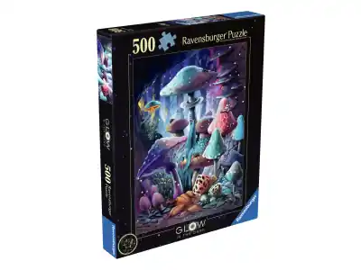 Ny produkt | Ravensburger Glow in the Dark - Moonlight Mushrooms (500)