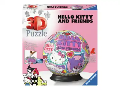 Nytt i webbutiken - Ravensburger Puzzle Ball - Hello Kitty and Friends (73)