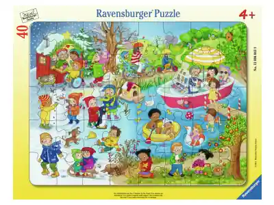 Favorit | Ravensburger Rampussel - Seasons by the Pond (40)