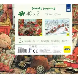 Nyligen tillagt - Peliko Rampussel - Mauri Kunnas, Tomteskoj i Förrådet & Pulkabacken (2 x 40)