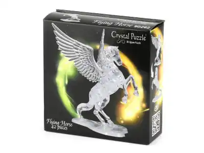 I lager - Crystal Puzzle Flying Horse - Clear (42)