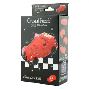 Crystal Puzzle Classic Car - Red (53) | Tryggt köp