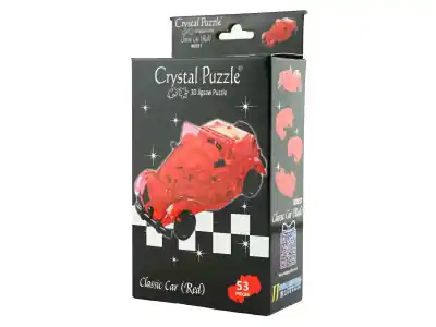 Crystal Puzzle Classic Car - Red (53) | Tryggt köp
