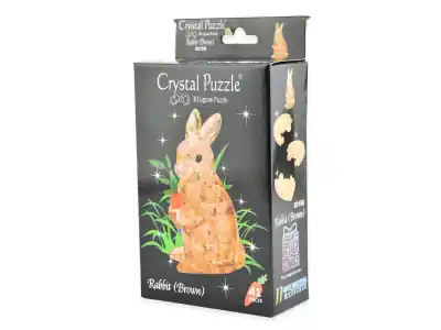 Crystal Puzzle Rabbit - Brown (41) - Rekommenderas