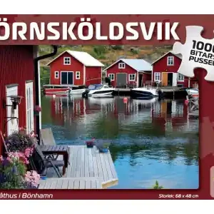 Kampanjen går snart ut | Svenskapussel Örnsköldsvik - Båthus i Bönhamn (1000)