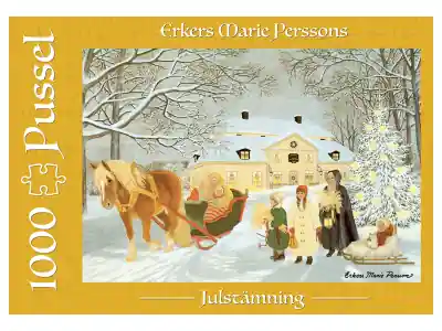 Svenskapussel Erkers Marie Persson - Julstämning (1000) | Bara idag