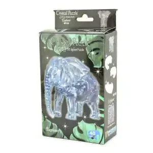 Fyndpris - Crystal Puzzle Elephant (40)