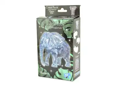 Fyndpris - Crystal Puzzle Elephant (40)