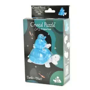 Under begränsad tid | Crystal Puzzle Turtles - Blue (37)
