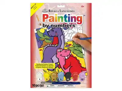 Royal & Langnickel Painting by Numbers - Dinosaurs | Nästan slut