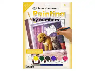 Royal & Langnickel Painting by Numbers - Window Watching - Toppsäljare
