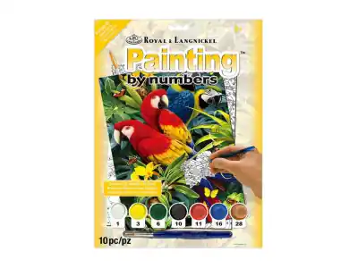 Handla säkert | Royal & Langnickel Painting by Numbers - Majestic Macaws
