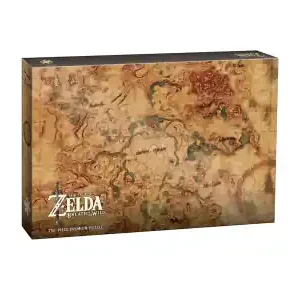 Premium | USAopoly The Legend of Zelda Breath of the Wild - Hyrule Map (750)