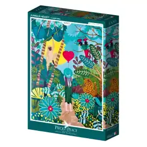 Extra rabatt | Pieces & Peace Jungle Heart (1000)