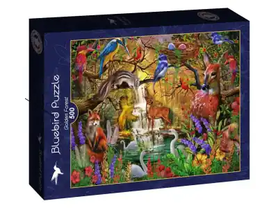 Bluebird Puzzle Ciro Marchetti - Golden Forest (500) | Dagens deal