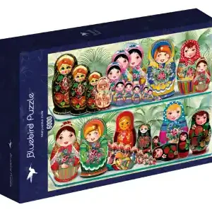 Bluebird Puzzle Matryoshka Dolls (6000) - Toppsäljare
