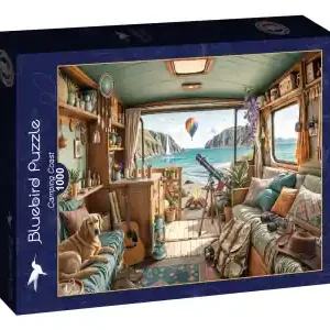 Bluebird Puzzle Camping Coast (1000) | Så länge lagret räcker