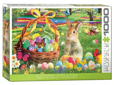 Professionell kvalitet | EuroGraphics Easter Garden (1000)