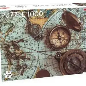 Tactic Vintage Sea Map (1000) | Så länge lagret räcker