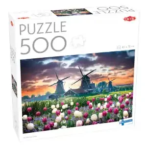 Tactic Old Mills and Tulips (500) | Nytt i webbutiken