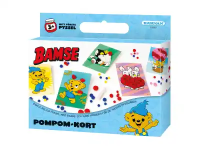 Kärnan Kul att Skapa Bamse Pompom-Pyssel - Sista chansen