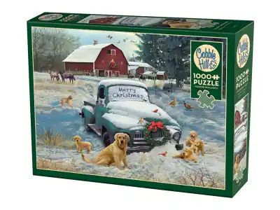 Superpris | Cobble Hill Merry Christmas (1000)