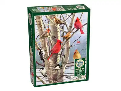 Cobble Hill Winter Birds (1000) - Premium