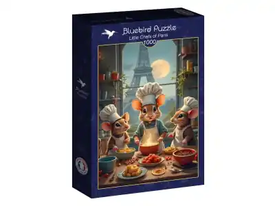 Enkel retur | Bluebird Puzzle Little Chefs of Paris (1000)