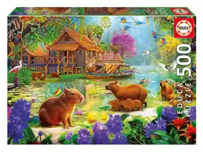 Educa Capybara Village (500) | Slutrea
