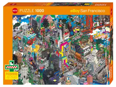 Heye Pixorama eBoy - San Francisco Quest (1000) | Populär