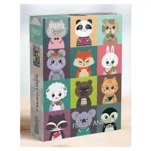 Yazz Puzzle Funny Animals (1000) | Tryggt köp