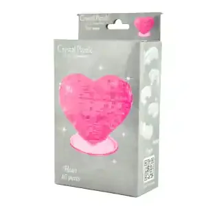 Crystal Puzzle Heart - Pink (46) - Toppsäljare