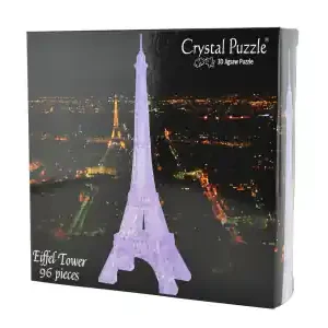 Crystal Puzzle Eiffel Tower - Clear UV (96) | Bästa pris