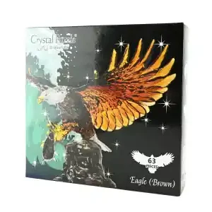 Crystal Puzzle Eagle - Brown (63) - Handla säkert