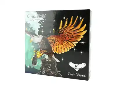 Crystal Puzzle Eagle - Brown (63) - Handla säkert