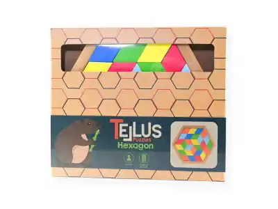 Trygg betalning | Robetoy Tellus Puzzle - Hexagon (27)
