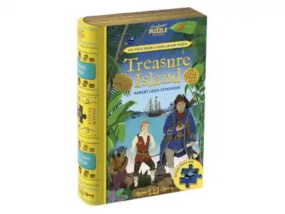 Expressleverans - Professor Puzzle Jigsaw Library - Treasure Island (252)