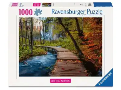 Ravensburger Beautiful Walkways - Autumnal Wood Trail (1000) | Premiumkvalitet