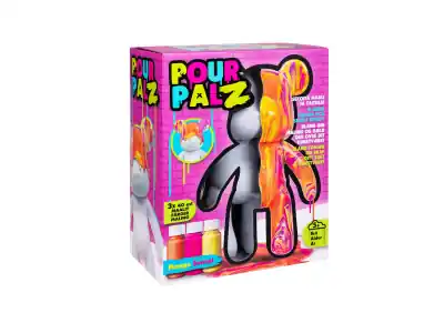 Hög kvalitet | Pour Palz - Björn, Original (orange, rosa, gul)