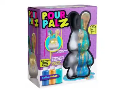 Pour Palz - Bunny (blå, turkos, guld) | Topprodukt