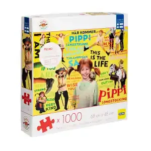 Peliko Pippi Långstrump - Live Action (1000) | Superpris