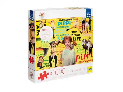 Peliko Pippi Långstrump - Live Action (1000) | Superpris