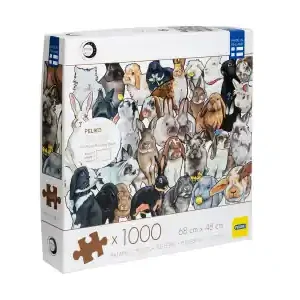 Toppkvalitet - Peliko Nina Kuu - Kaniner (1000)