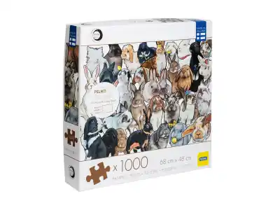 Toppkvalitet - Peliko Nina Kuu - Kaniner (1000)