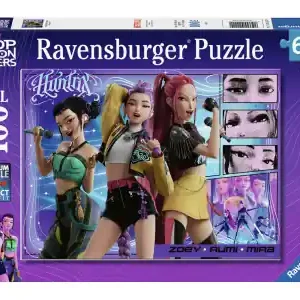 Utförsäljning | Ravensburger K-Pop Demon Hunters - Happy Fans, Happy Honmoon! (100)