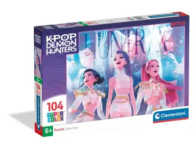 Lägg i varukorg | Clementoni K-Pop Demon Hunters - Huntrix in White & Gold (104)