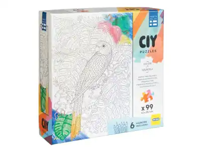 Peliko CIY-Pussel Filtpennor, Papegoja (99) - Skynda dig
