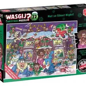 Wasgij? Christmas 22 Not So Silent Night! (2 x 1000) - Kanonerbjudande