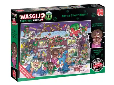 Wasgij? Christmas 22 Not So Silent Night! (2 x 1000) - Kanonerbjudande